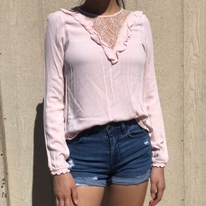Lacey doll blouse